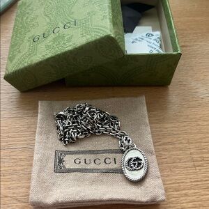 Authentic Gucci GG necklace.